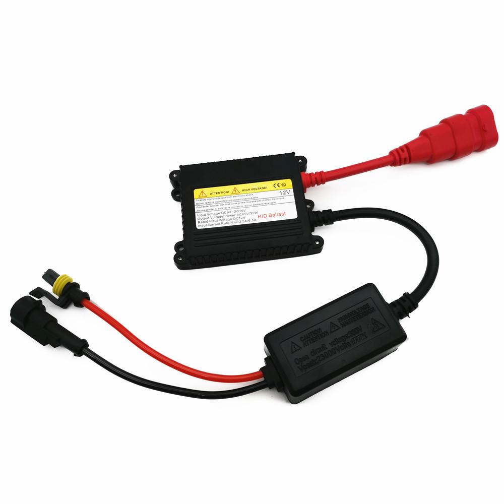 35W/55W Car DC HID Headlight 12V Xenon H1 H3 H4 H7 H8 H9 H11 9005 9006 Headlamp Light Bulb Ignition Block Ballast Replacement
