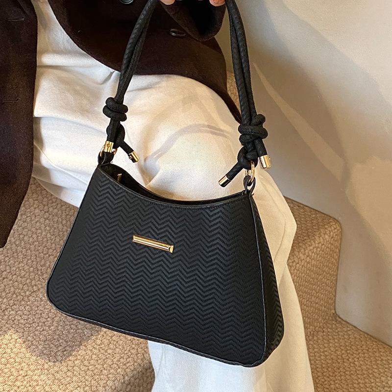 Niche Underarms Women's New Fashion Handbags Women Ins Retro One-shoulder Crossbody Bag Women