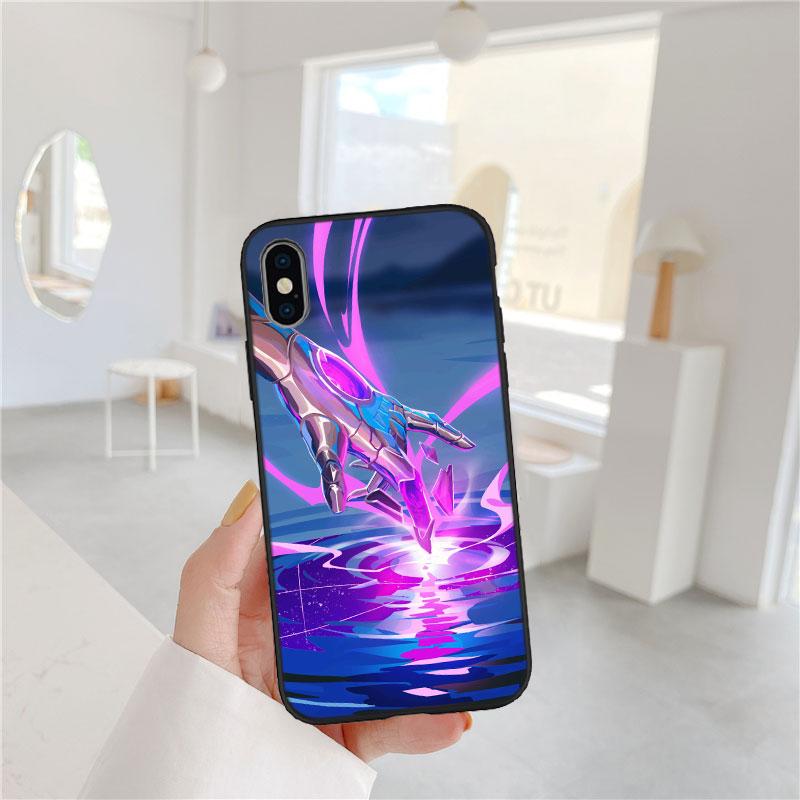 LO92 V-VALORANT Soft Shell Phone Case for Redmi Note 10 11 12 Pro Max 10S 10C 10T 11A 11S 12S 12C
