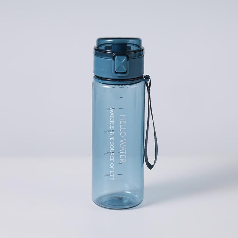 Water Bottle Large Capacity Plastic Ton Cup Outdoor Fitness Sports Kettle Thickened Anti-drop Plastic Water Cup Construction Site Large Water Cup