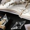 Clear Acrylic Thumb Book Supporter - Book Page Expander Bookmark
