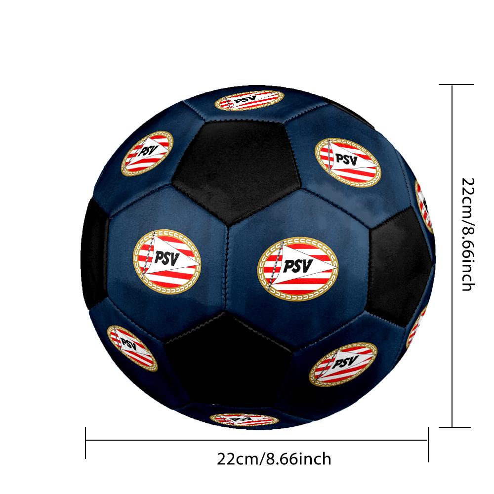 PSV Eindhoven Soccer Ball Colorful All Ages Machine Stitched PVC Competition Ready Durable High-Bounce.SIZE5