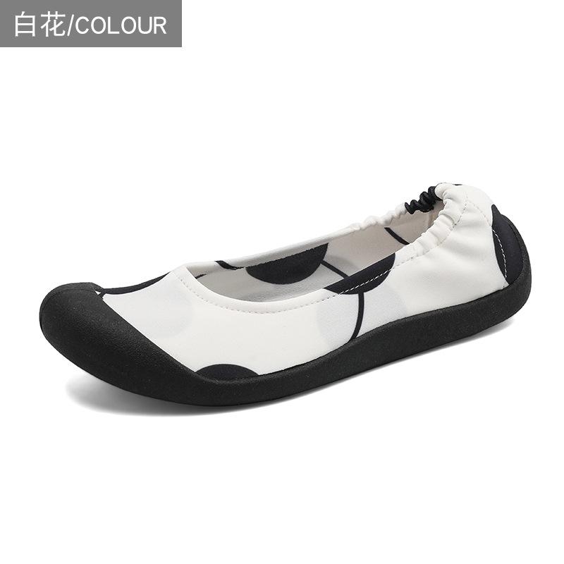 XIHAHA Woman Shoes Ballet Shoes for Girls Cloth Soft Sole Be Non-slip Standard Yoga Fitness Women's Soft Dance Shoe Sneaker