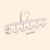 3PCS Wavy Clothes Hanger, Household Student Multi-Functional Hook, Drying Strap, Seamless Clothes Rack