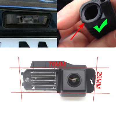 Backup Rear View Camera For Volkswagen For VW Polo 6R 6C Hatchback MK5 2009~2018 License Plate Camera Parking Camera Waterproof