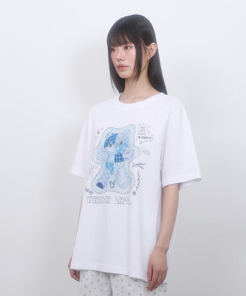 LMR Toy Shangnyong Graffiti Short Sleeve T-Shirt White