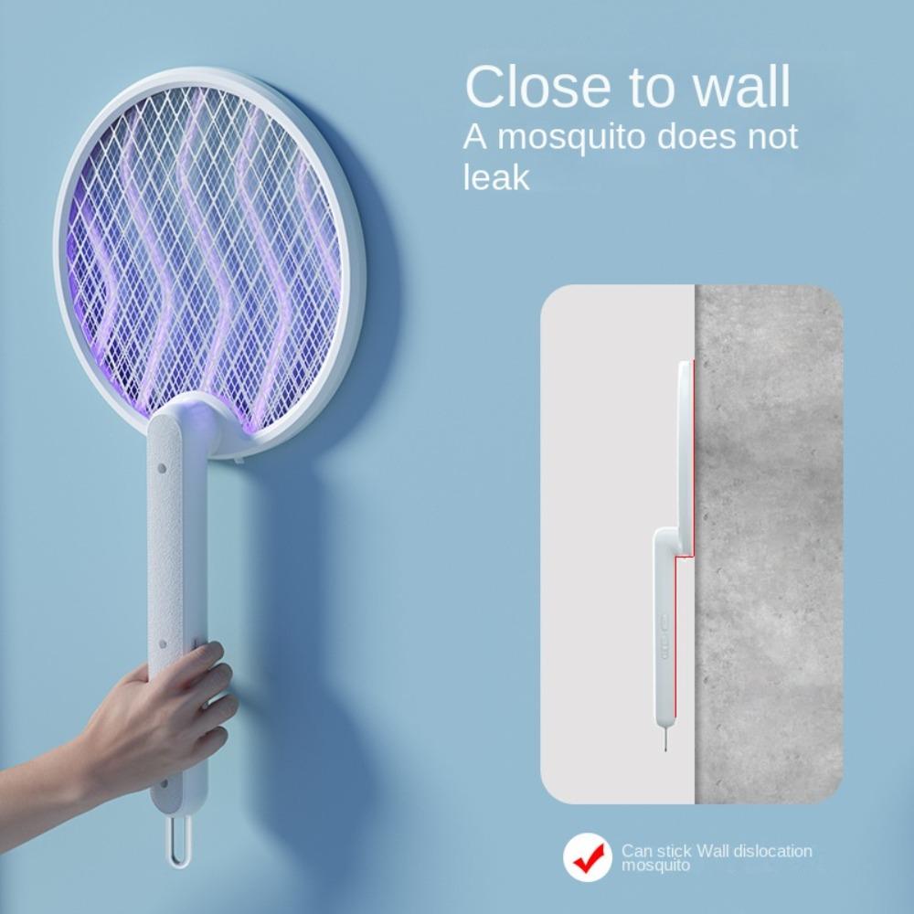 UV Light Mosquito Killer Lamp Foldable Physical Mosquito Trap Racket Fly Bug Zapper  Household