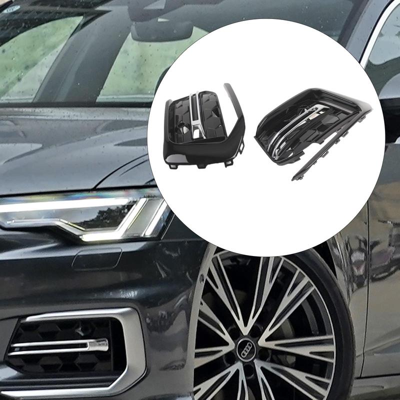 Fog Light Air Vent Grille Cover Fog Lamp Grille Left and Right Auto Supplies Professional 4KD807647E 4KD807968G for S6