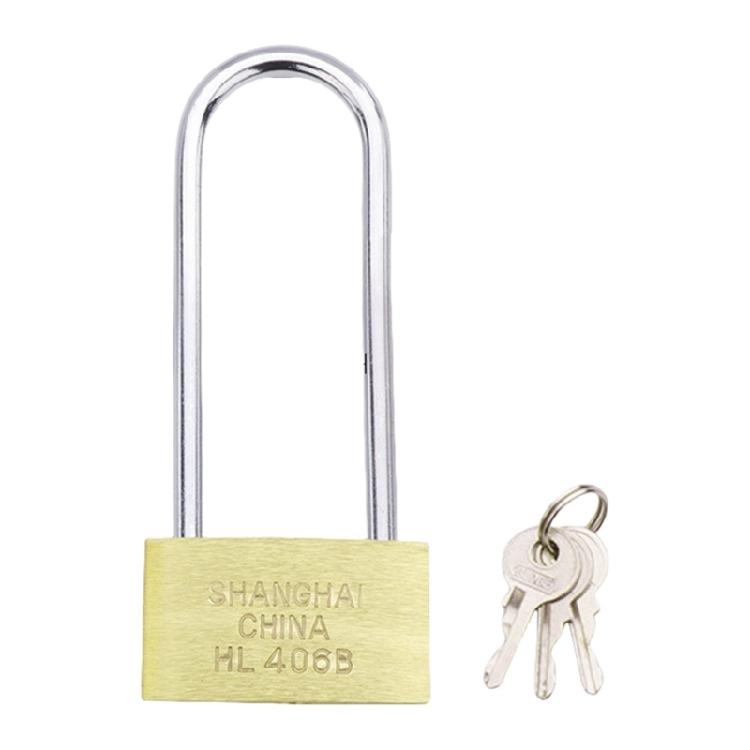 Industrial Brass Padlocks Deep Shackles Designs 4 Key Weatherproof Locking Systems for Storage Solution Garages
