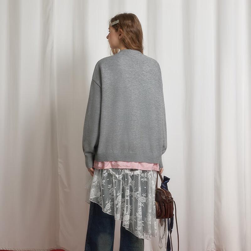 UNIFREE Women's Cartoon Animal Knit Cardigan