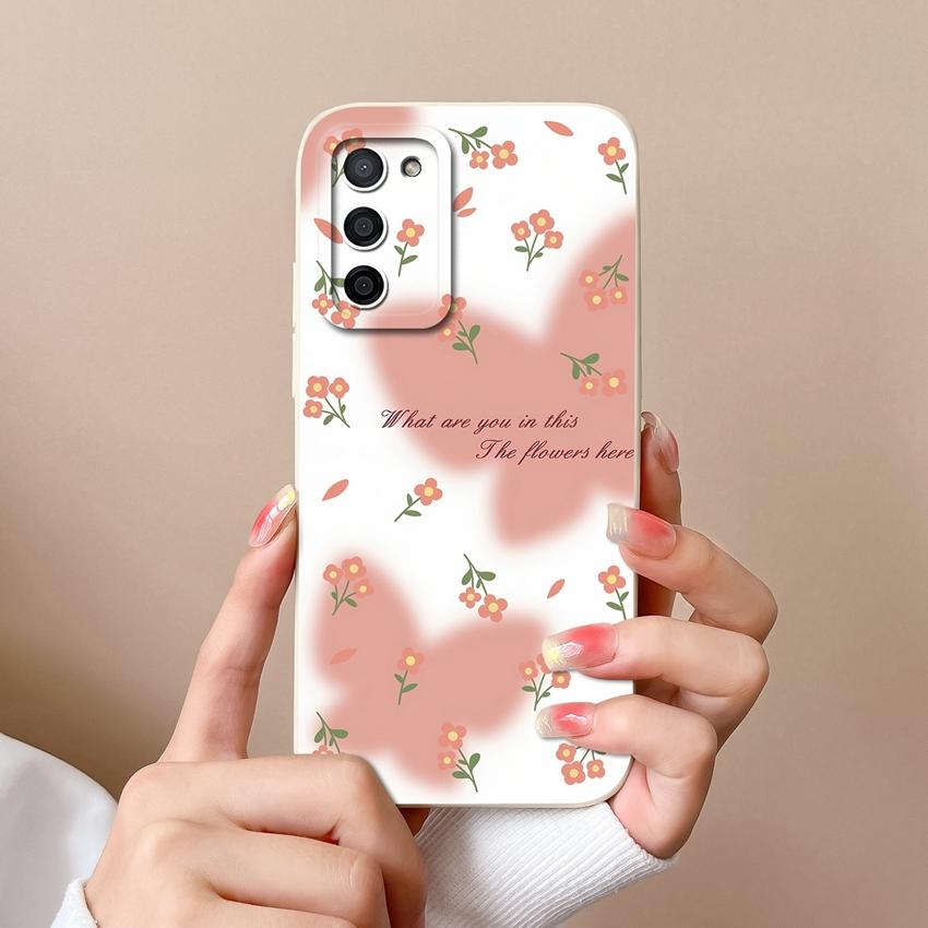 Hülle Für Oppo A56 A57 A58 A59 A60 A72 A75 A78 A79 A83 A91 A92 Handytaschen Niedliches Anime-Haustier-Muster Flüssigsilikon Premium Schutzhülle Für Oppo Capa