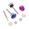 Universal 25mm Auto Druckknopf Motorhaube Haube Stiftverschluss Clip Kit Schnellverschluss Riegel Motorhaube Außenteile