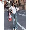 Women's Loose V-Neck Short Sleeve T-Shirt