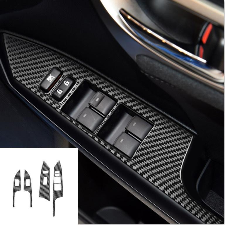 Ανθρακονήματα Για Lexus CT 2011-2017 Πίνακας Ελέγχου CD Κλιματισμού Πίνακας Ταχυτήτων Πίνακας Αέρα Αυτοκόλλητα αυτοκινήτου κάλυμμα Αυτοκίνητο