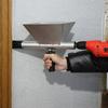 Mortar Grout Gun Without Electric Drill Pointing Grouting Caulking Sprayer Carbon Steel for Bricks Walls Floors Home Decorations