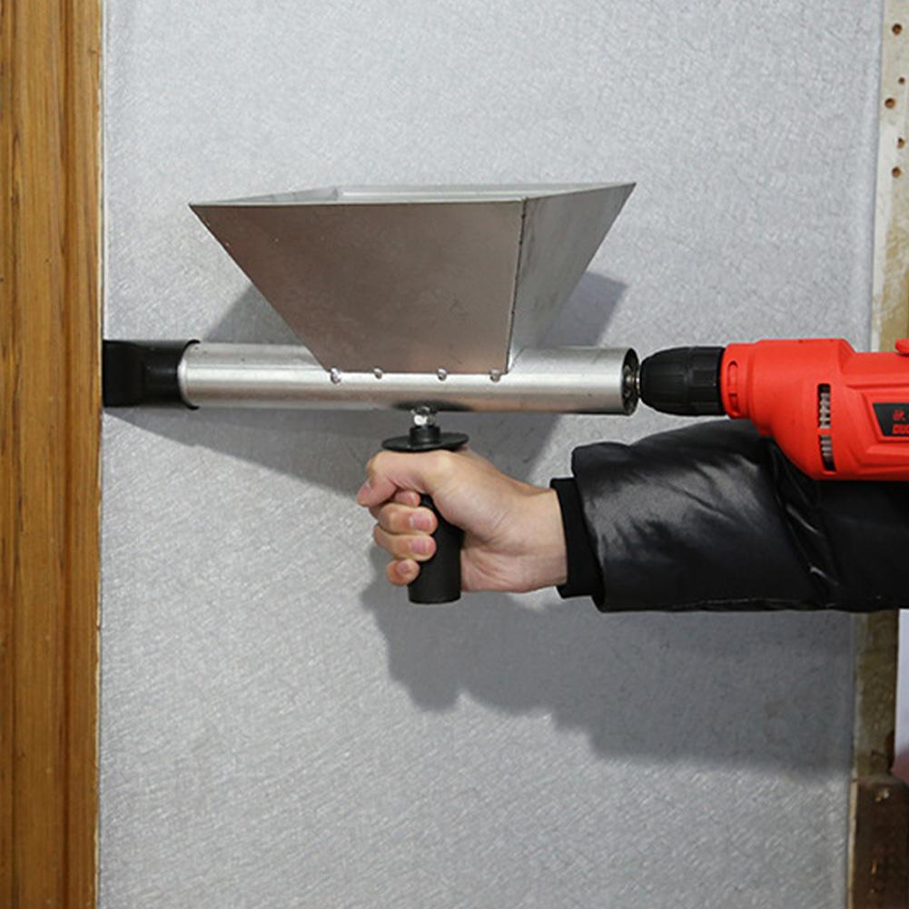 Mortar Grout Gun Without Electric Drill Pointing Grouting Caulking Sprayer Carbon Steel for Bricks Walls Floors Home Decorations