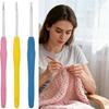 Knitting Accessory Set 51Pieces Including Soft Yarn Hook And Needle With Yarn And Complete Craft Tool