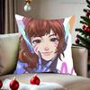 OW DDva Pillow Case Cover Square Sofa With For Pattern Comfortable Cushion Suitable Of Room
