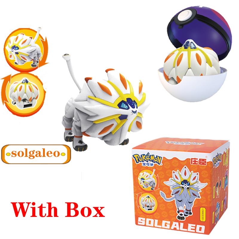 New Pok é mon Pok é Ball Transformation Ball Pikachu Charmander Eevee PVC Model Parent Child Interactive Toy Birthday Gift toys