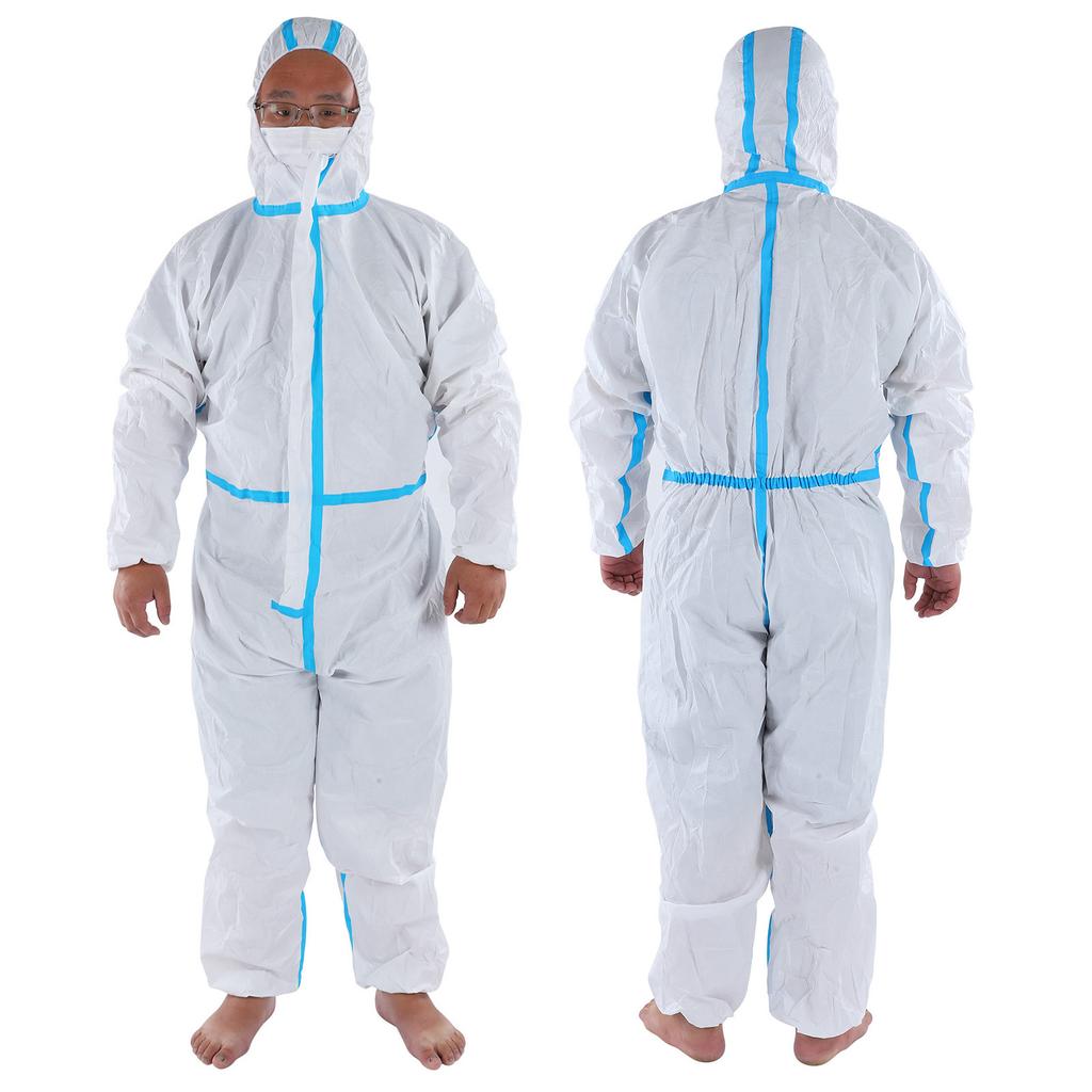 Overall Schutzanzug Kleidung Versiegelt Verbunden Staubdicht Wasserdicht(L)