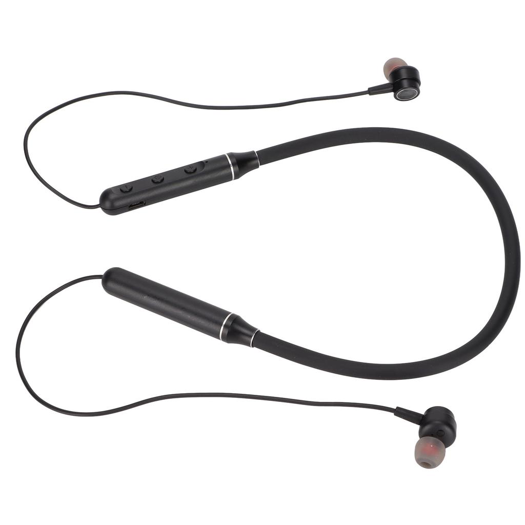 WSYD600 Bluetooth Neckband Headphones Wireless Stereo Headset for Sports Running Walking(Black )