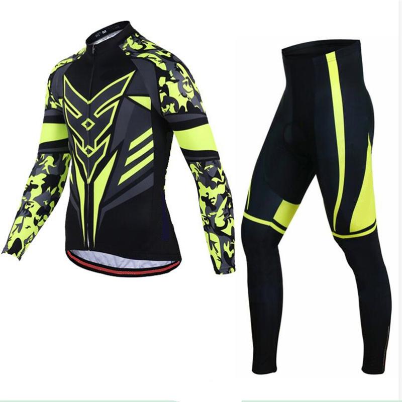 2026 Autumn Breathable  Long Sleeve Bicycle Sets Men Cycling Jersey with Pants Selling Autumn Winter Bike Clothing Racing Suit Pro Team Cycling Sets