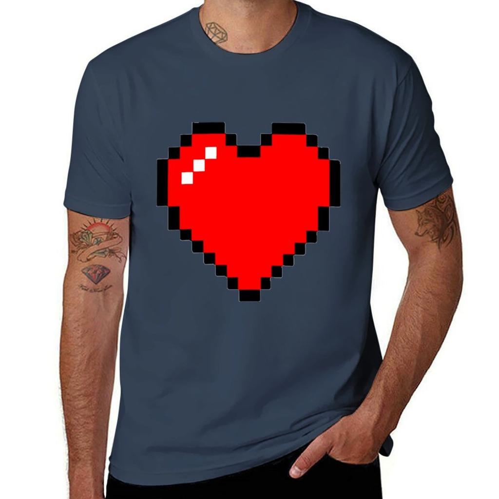 Love Heart TShirt Street Fashion Casual Tee Shirt