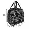 Shotokan Karate Symbol und Kanji Weißer Text Isolierte Lunchtasche für Damen Büro Kühlbox Thermische Lebensmittelbox Tragetasche Lunchboxen