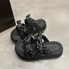 Thick-soled High-end Slippers Women's Summer Wear New Models with Skirts, Sandals, Fashion Sandals
