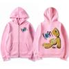 Korn Issues Rocková kapela Nová Černá mikina s kapucí na zip Metal Gothic Vintage Oversized Mikiny na zip Streetwear Muži Ženy Bundy Kabáty