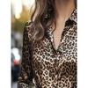 Fashionable elegant women's autumn and winter blouse shirt
