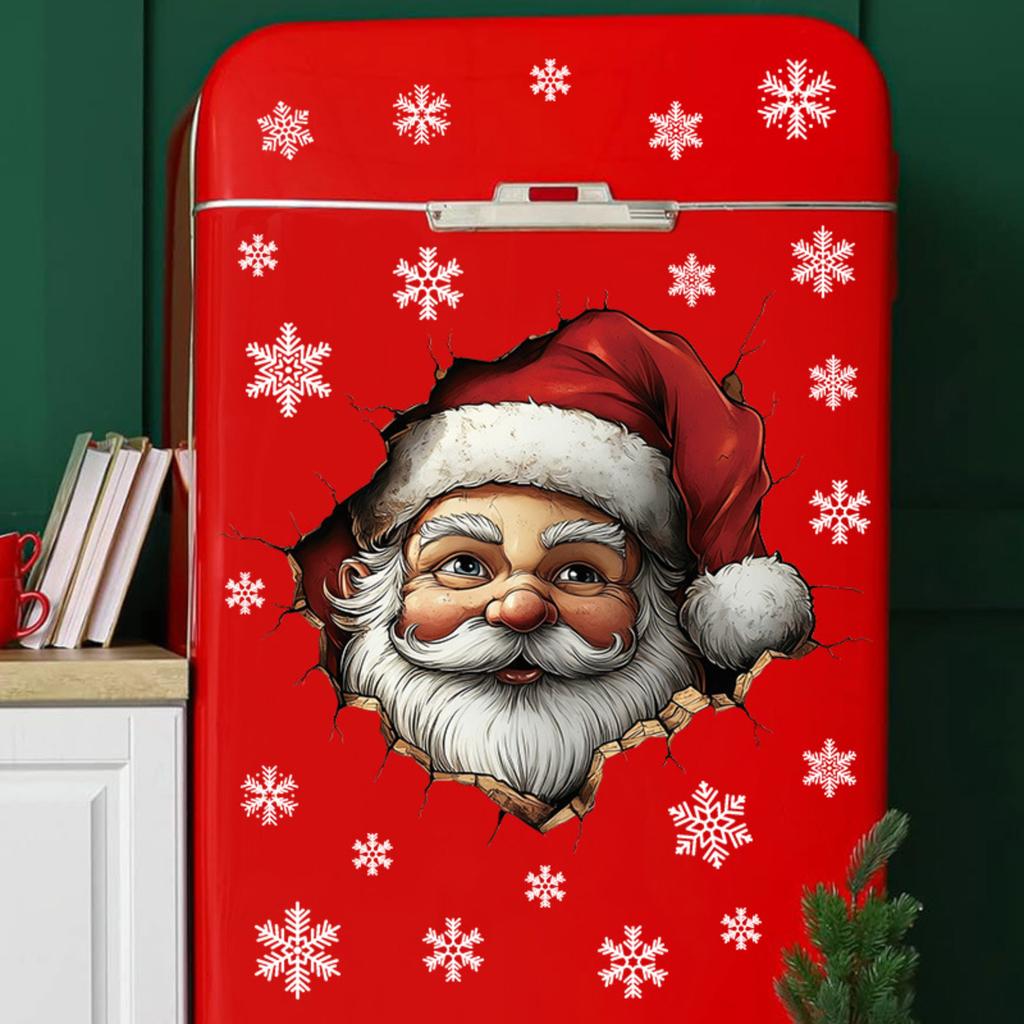 Removable Static Cling Window Decals - Reusable No Residue Window Stickers For Seasonal & Business Decor