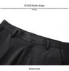 2026 Spring/Summer Men's Casual Knit Pants - Fashionable, Versatile, Middle-Aged Business Wear, Straight Loose Fit