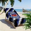 Bath Rugby Print Beach Towel, Large Soft Quick Dry Towel for Beach Camping Swimming