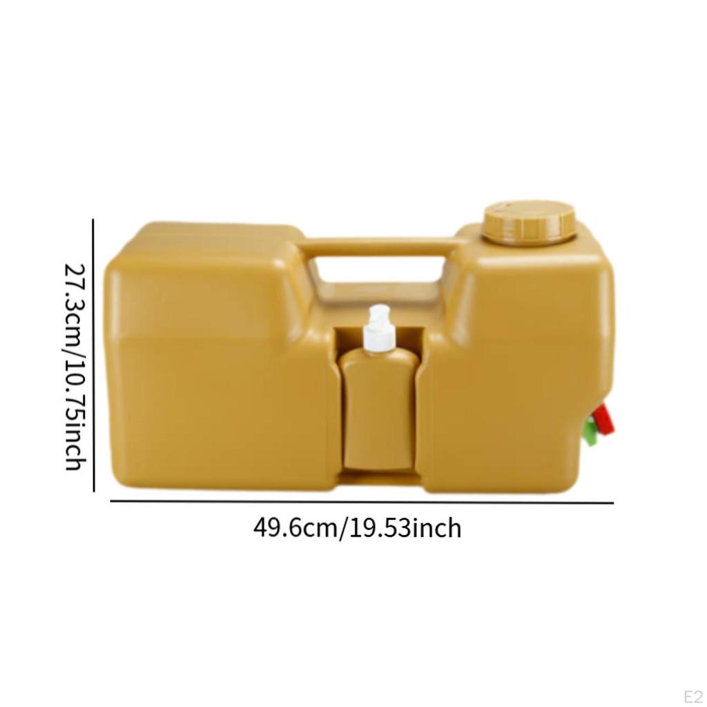 Camping Water Container Storage Jug Practical with Spigot for Backpacking