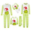 Parent-child Christmas Print Home Suit Long-sleeved Top And Pants