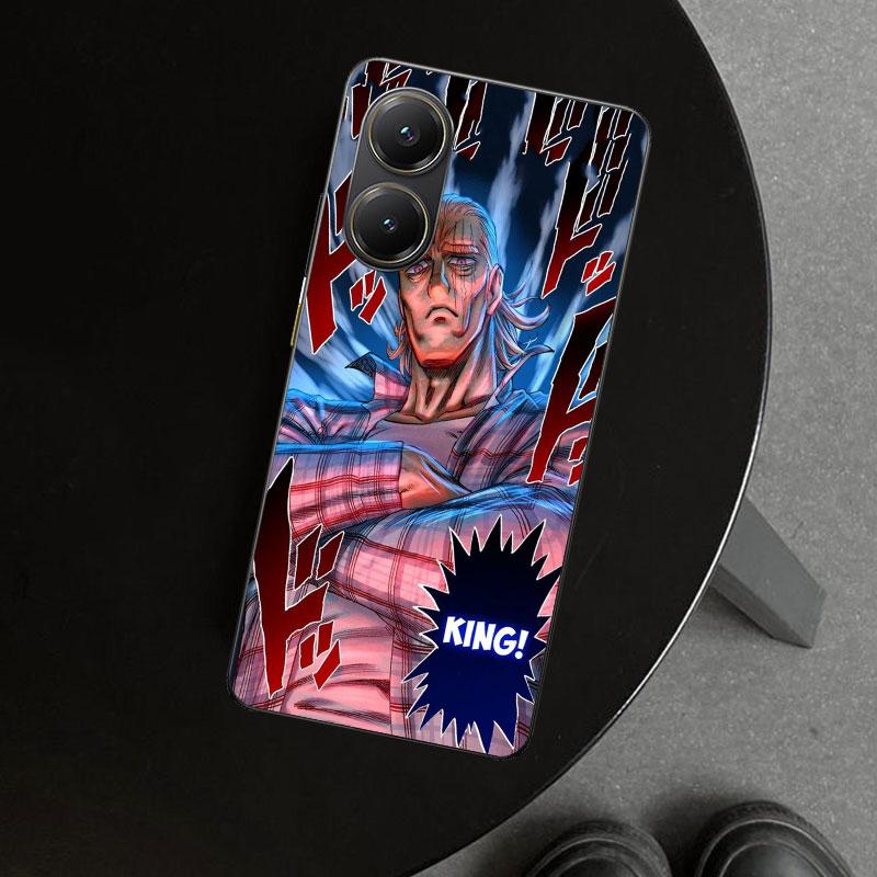One P-Punch-Man Saitama King Phone Case Cover for Xiaomi Poco X6 X5 X7 Pro F7 Ultra Redmi 15C 15 13C 13 12C 12 10C 10 10A 9C 9A