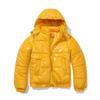 Chaqueta de invierno para mujer, estilo bombardero, color amarillo, con relleno y cremallera, estilo motociclista, nueva