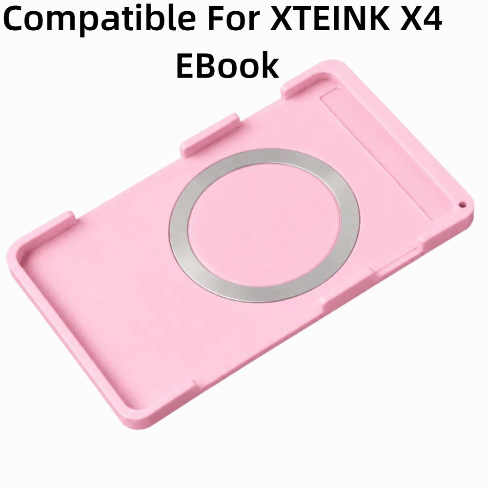 with Magnetic Metal Ring EBook Reader Case Decorative Cover for XTEINK X4 E-Reader Protection