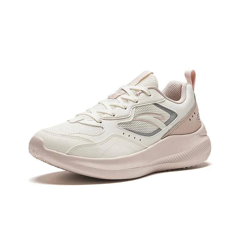 Anta Flying Dream Low top City Commuting Running Shoes Women's White Gray Silver (Unisex) Running Shoes 922525536F 1