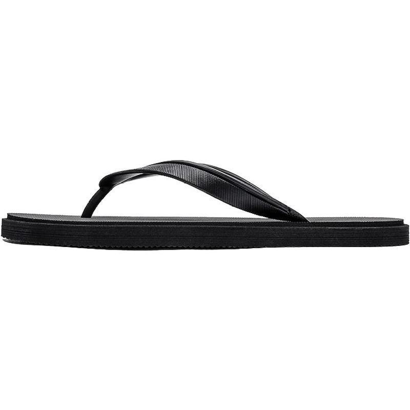 

Thong Sandals, Men s, Painless, Flat Rubber Sandals, Suitable for Indoors, Bi-san, Casual, Stylish, For Beach, Town, Less Fatigue, Black