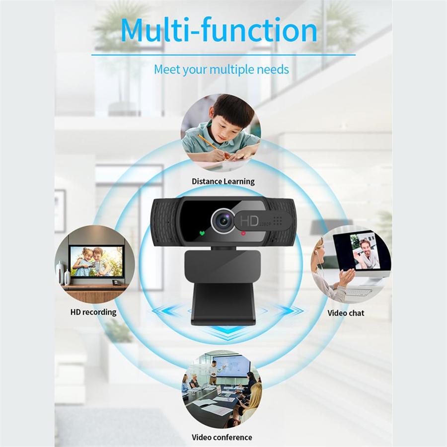 Auto Focus USB Webcam Full HD 1080P Webcams Camera Digital Web Cam With Mircophone For Pc Computer Laptop Webcam Camera