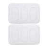 2 Set Tempered Glass Camera Lens Protective Film Anti Fingerprint Anti Scratch Camera Lens