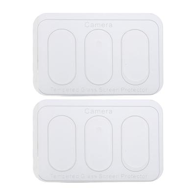2 Set Tempered Glass Camera Lens Protective Film Anti Fingerprint Anti Scratch Camera Lens Protector for Meta Quest 3