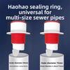 Drainage Downpipe Sealing Cap Plug Anti-return Ring Floor Leakage Kitchen Washbasin Sealing Plugs