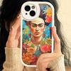 Fashion F-Frida K-KahlosS Leather Phone Case For IPhone 16 15 14 17 Pro Max 11 12 Mini Plus Soft Shell