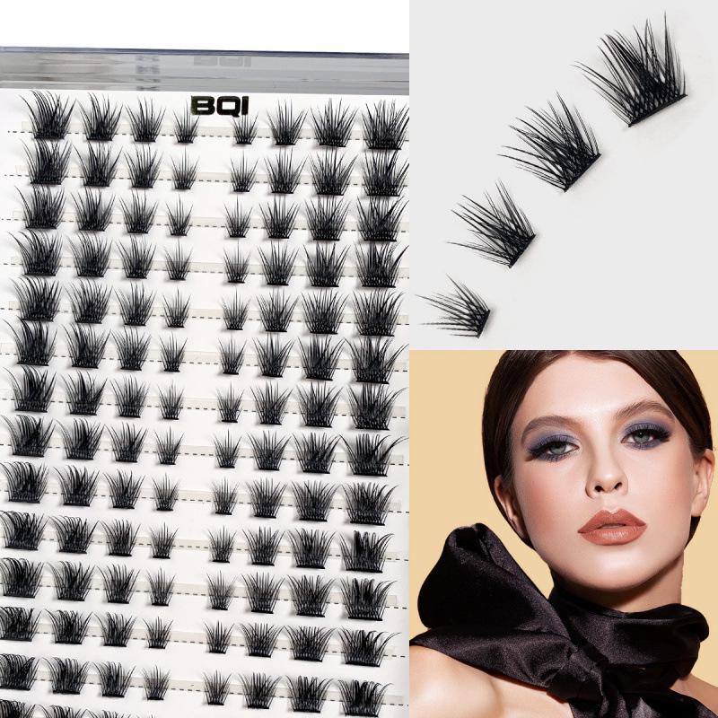 European Hot Melt False Eyelashes: 30D/40D, 14 Rows, C/D Curl, Cluster Lashes, Mixed Pack, Dense Segmented, 280 Clusters