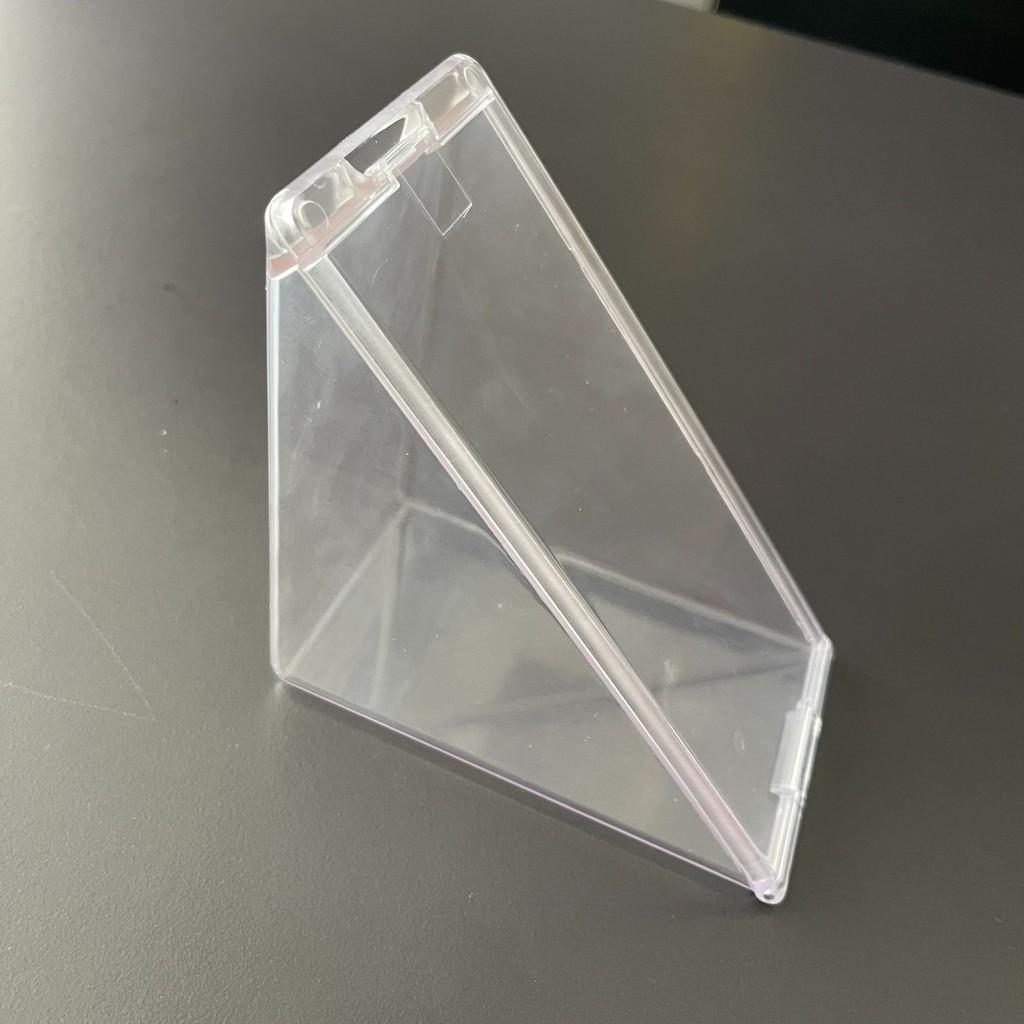 

Треугольный контейнер для сэндвичей Хранение продуктов Прозрачный пластик Портативный Незаменимый для пикника