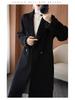 Elegant Mid-Length Women's Wool Coat - Autumn/Winter 2025 Collection