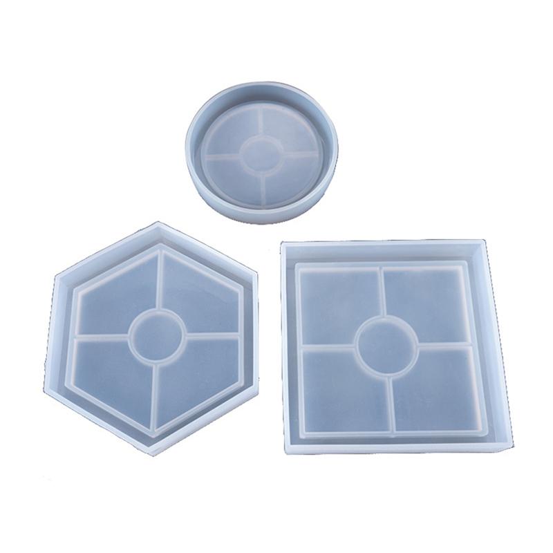 

Піддон Силіконова форма Великий круглий піднос Бетонна форма Terrazzo Кругла пластина D